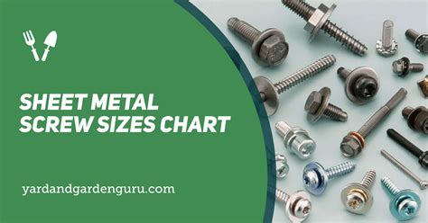 10 sheet metal screws dimension|metal screw sizes charts printable.